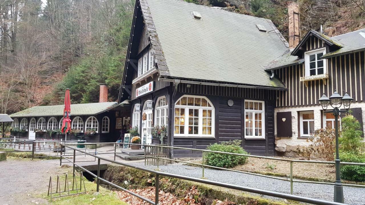 Ferienwohnung Struppi Saechsische Schweiz Struppen Exterior foto