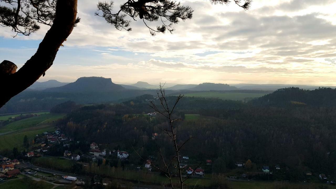 Ferienwohnung Struppi Saechsische Schweiz Struppen Exterior foto