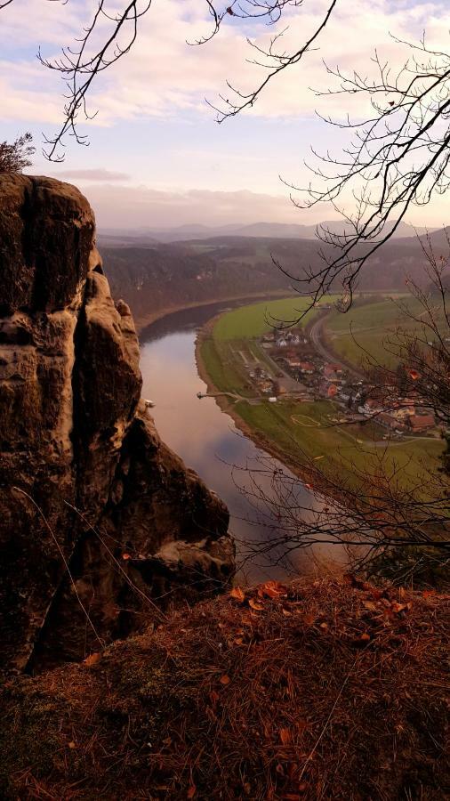 Ferienwohnung Struppi Saechsische Schweiz Struppen Exterior foto