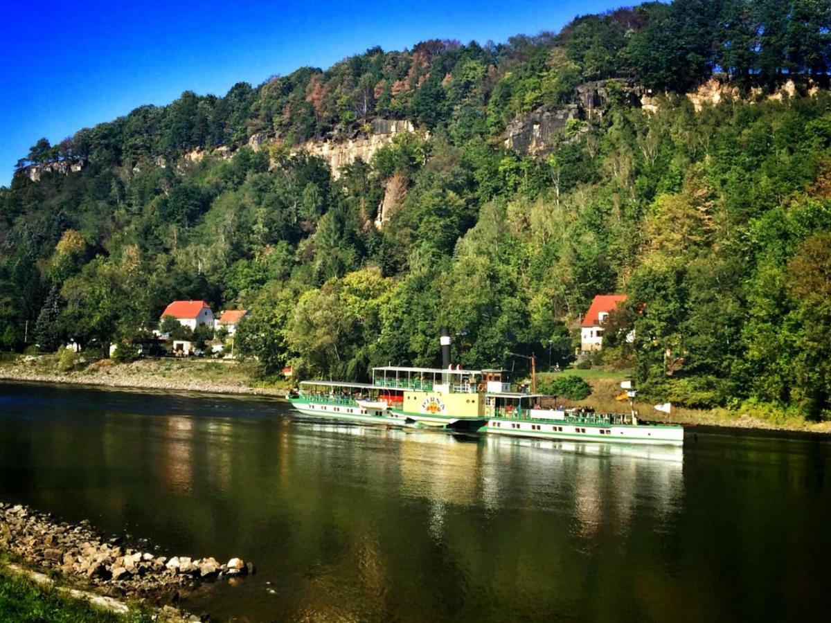 Ferienwohnung Struppi Saechsische Schweiz Struppen Exterior foto